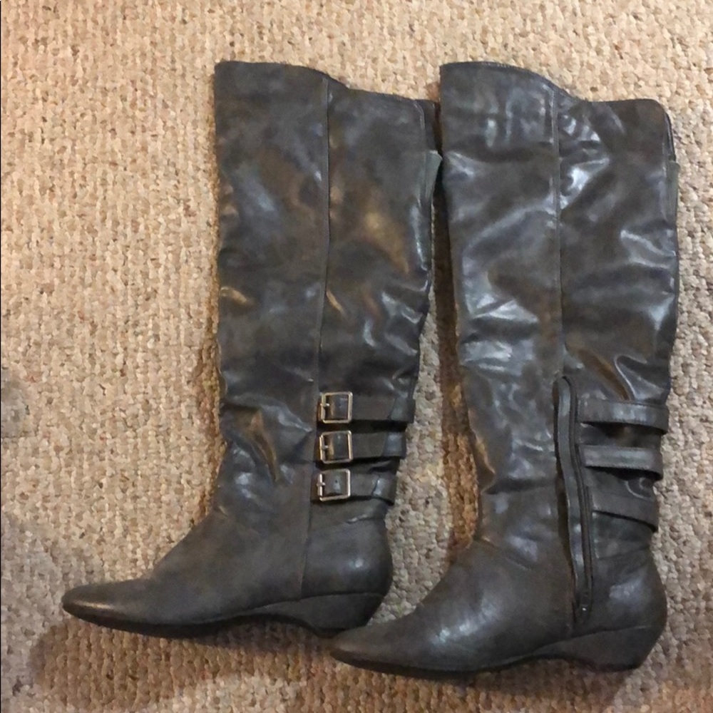 Knee high boots